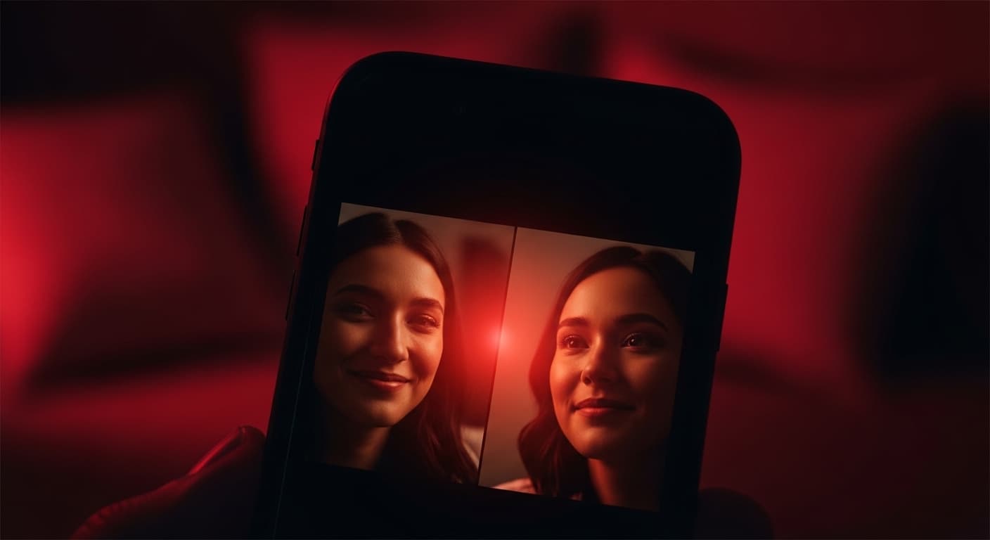 Long distance D/s relationship - digital connection across miles, technology bridging intimate partnerships